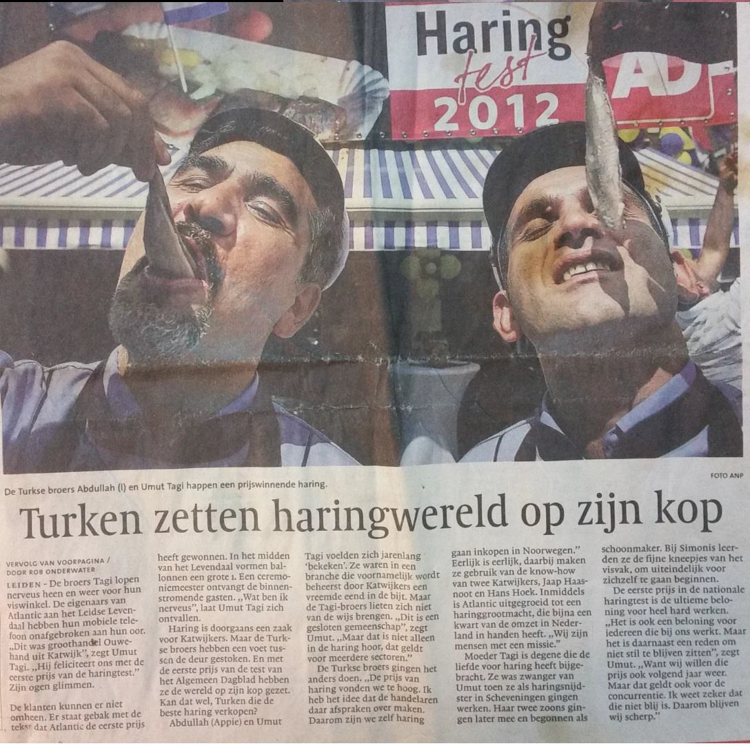 AD Krant Haringtest 2012