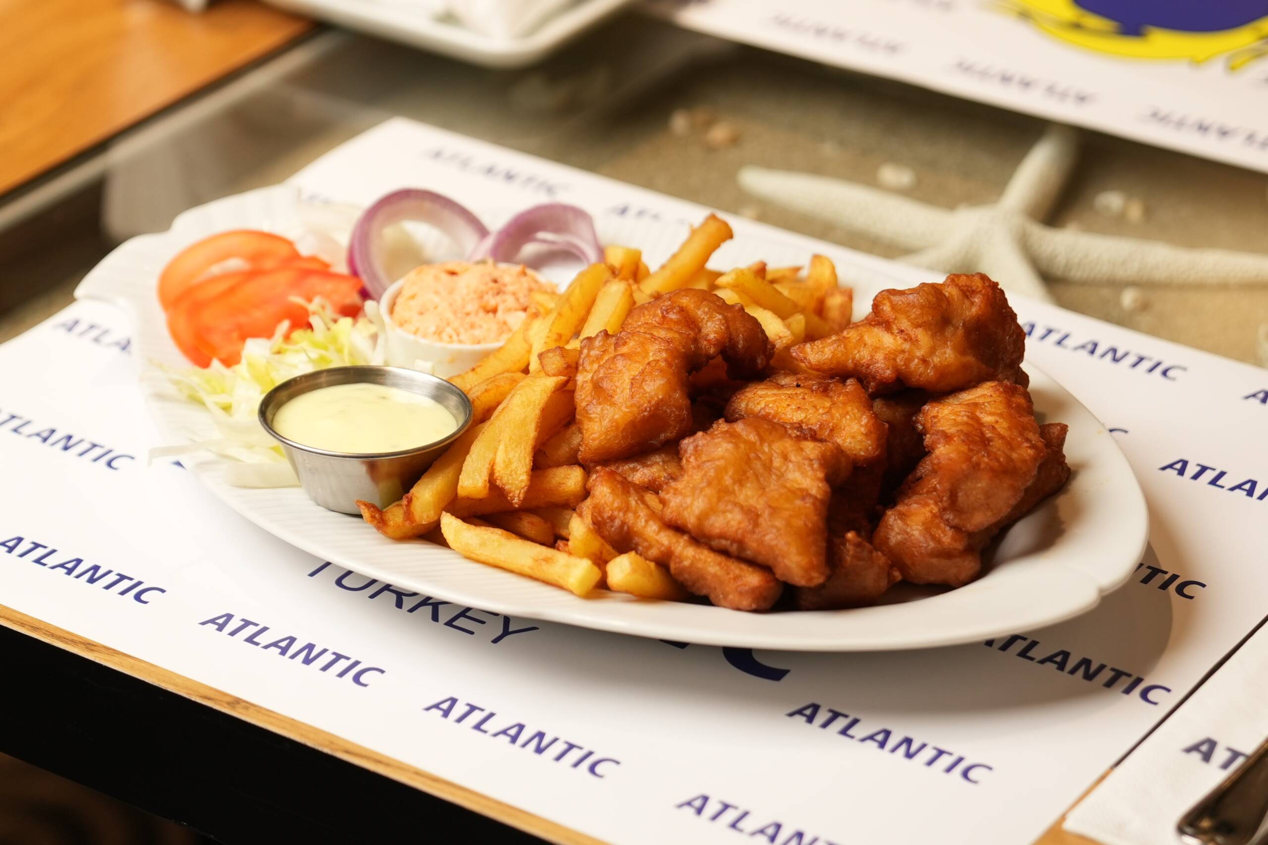 Kibbeling Menu